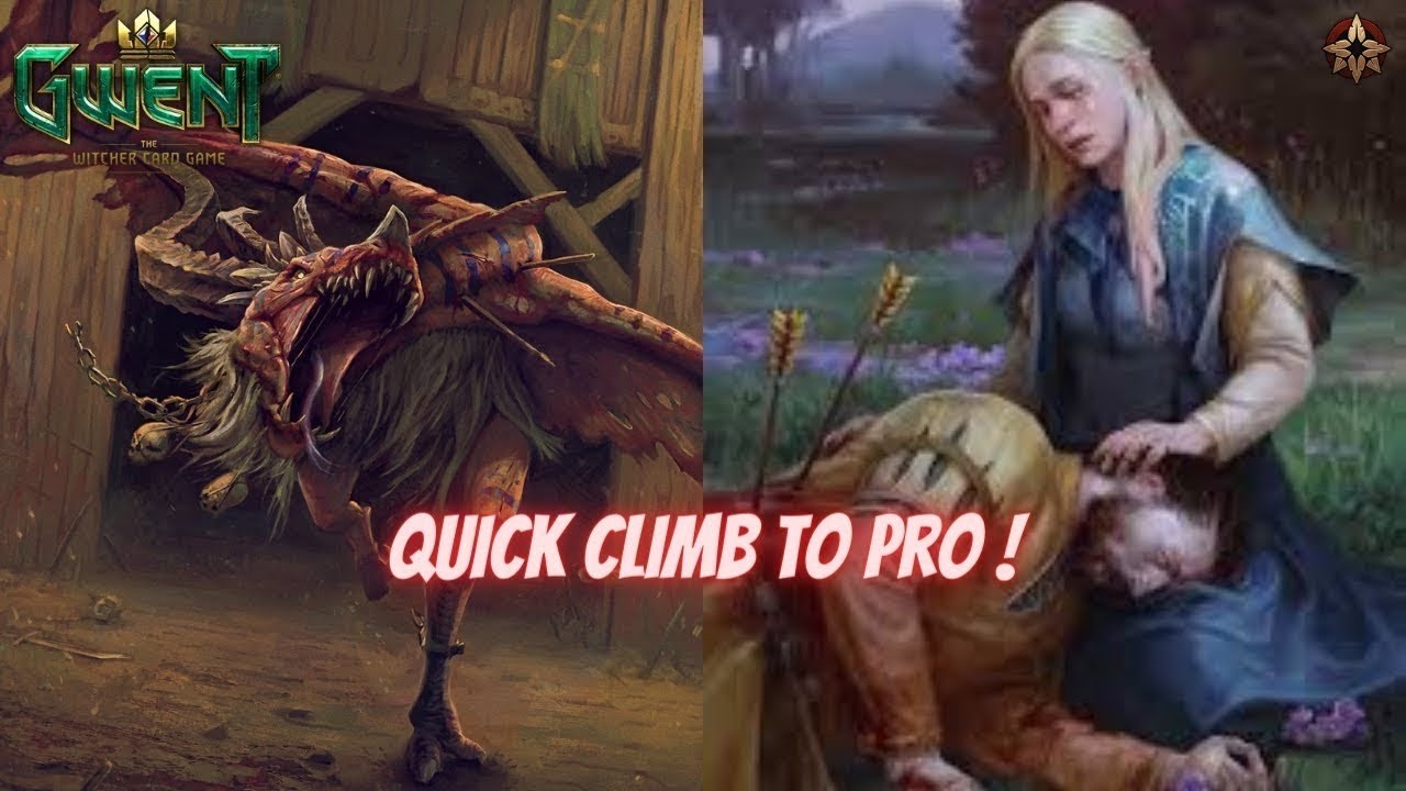 GWENT | My Cheat Deck To Get Back To Pro | Monster Tatterwing Always Reliable