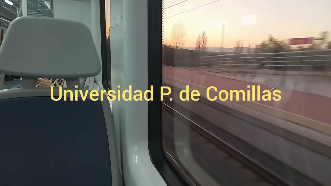 Viaje en cercanías desde Fuencarral hasta Alcobendas-San Sebastián de los Reyes línea C-4a 