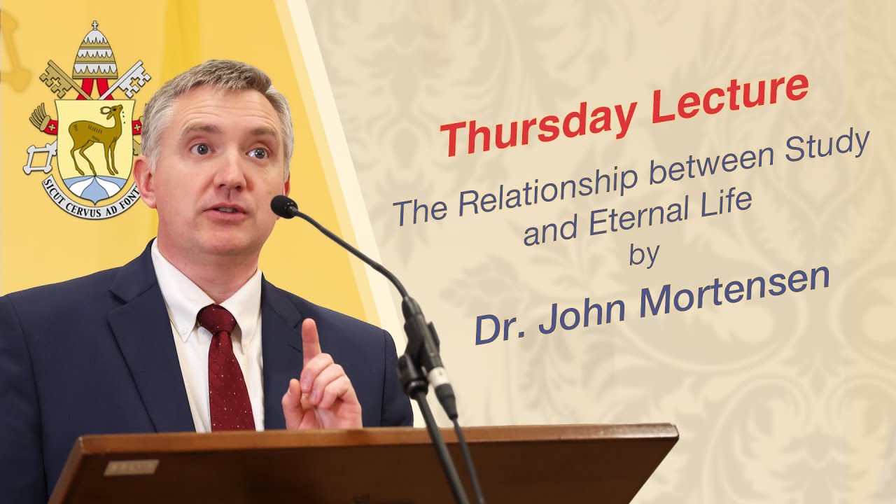 Thursday Lecture - by Dr. John Mortensen
