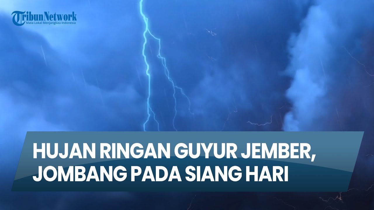 CUACA SURABAYA DAN SIDOARJO, Hujan Ringan Guyur Banyuwangi, Blitar, Magetan pada Siang Hari
