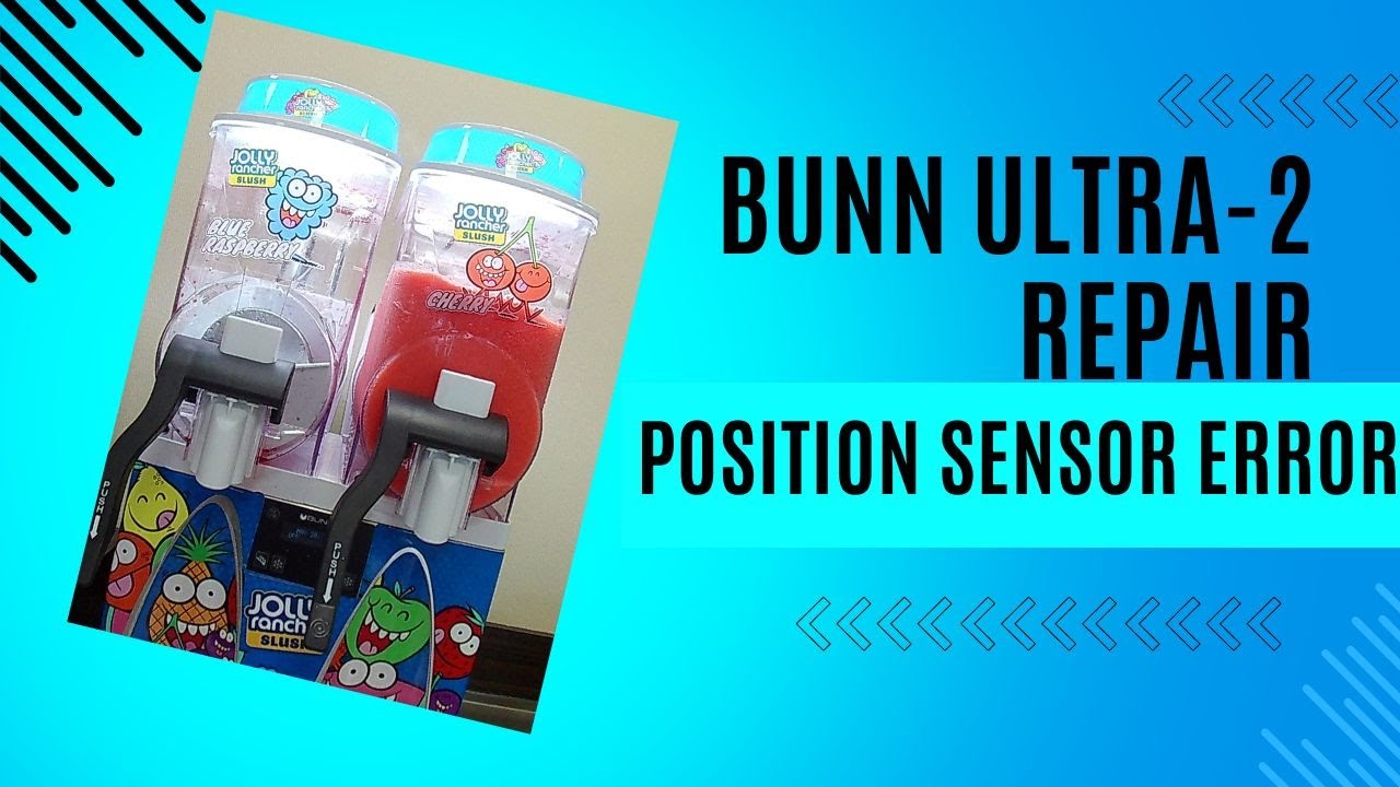 Устранение ошибки датчика положения Bunn Ultra-2