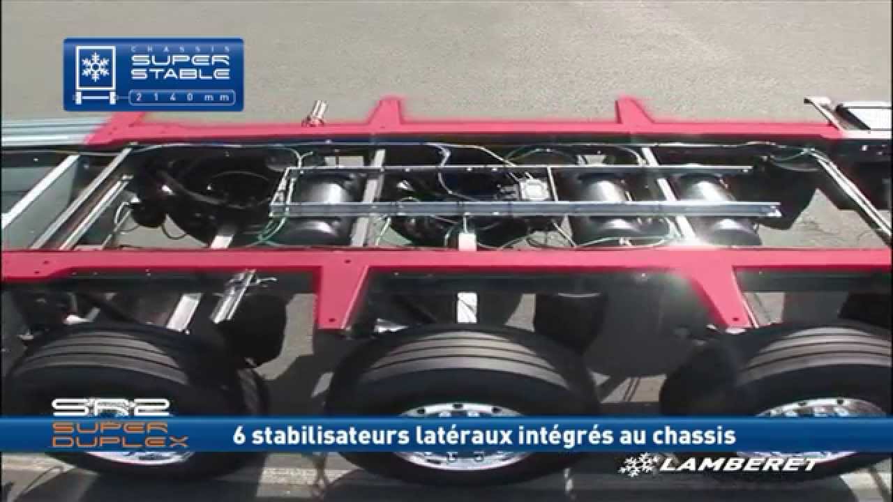 SR2 Super Duplex & CX system  - Lamberet  - TEFAZA Maroc