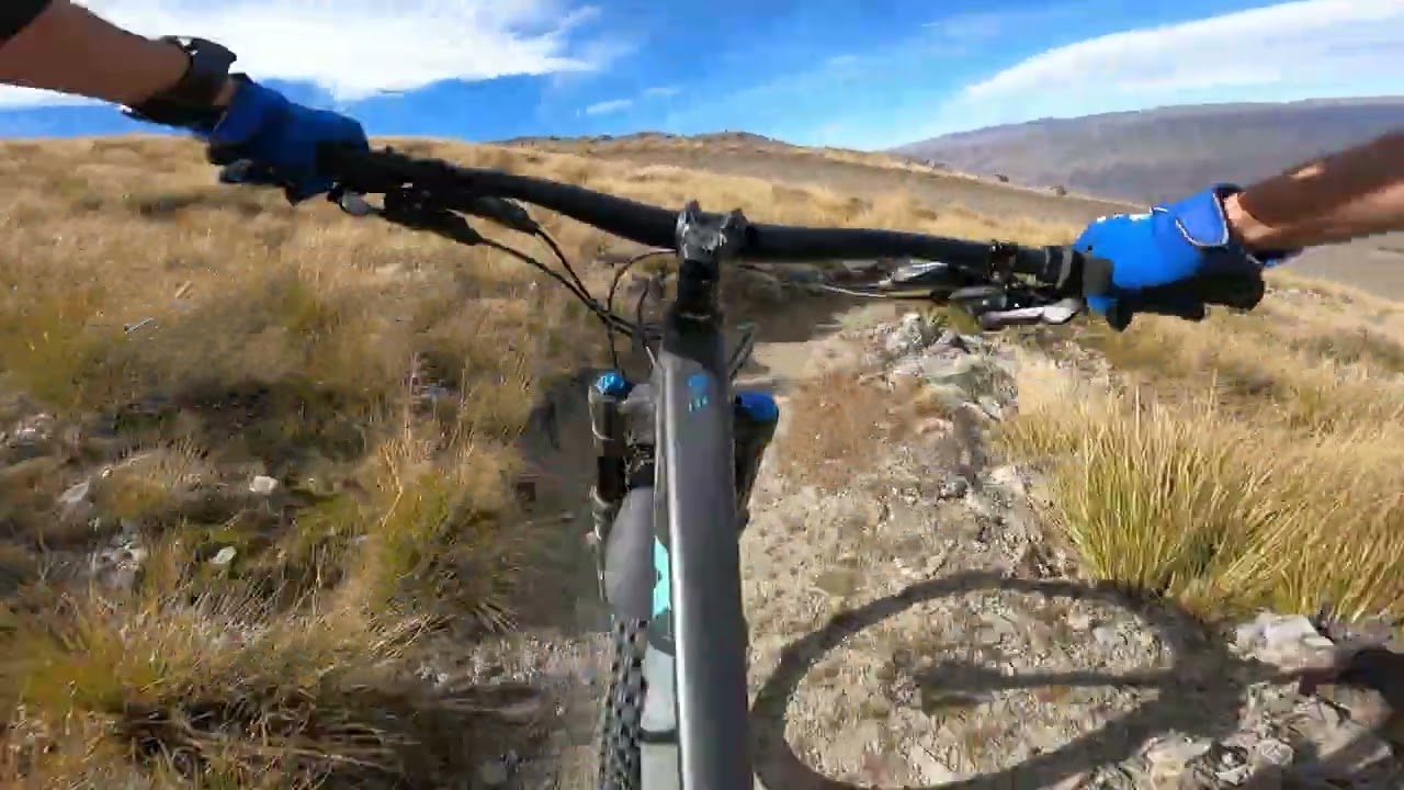Hi Vis and Low Vis - Cardrona Bike Park.