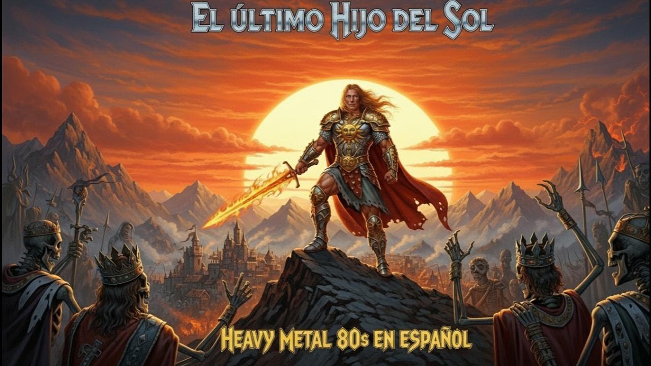 El Último Hijo del Sol ⚔️ | Heavy Metal Épico 80s | VibrArte Music