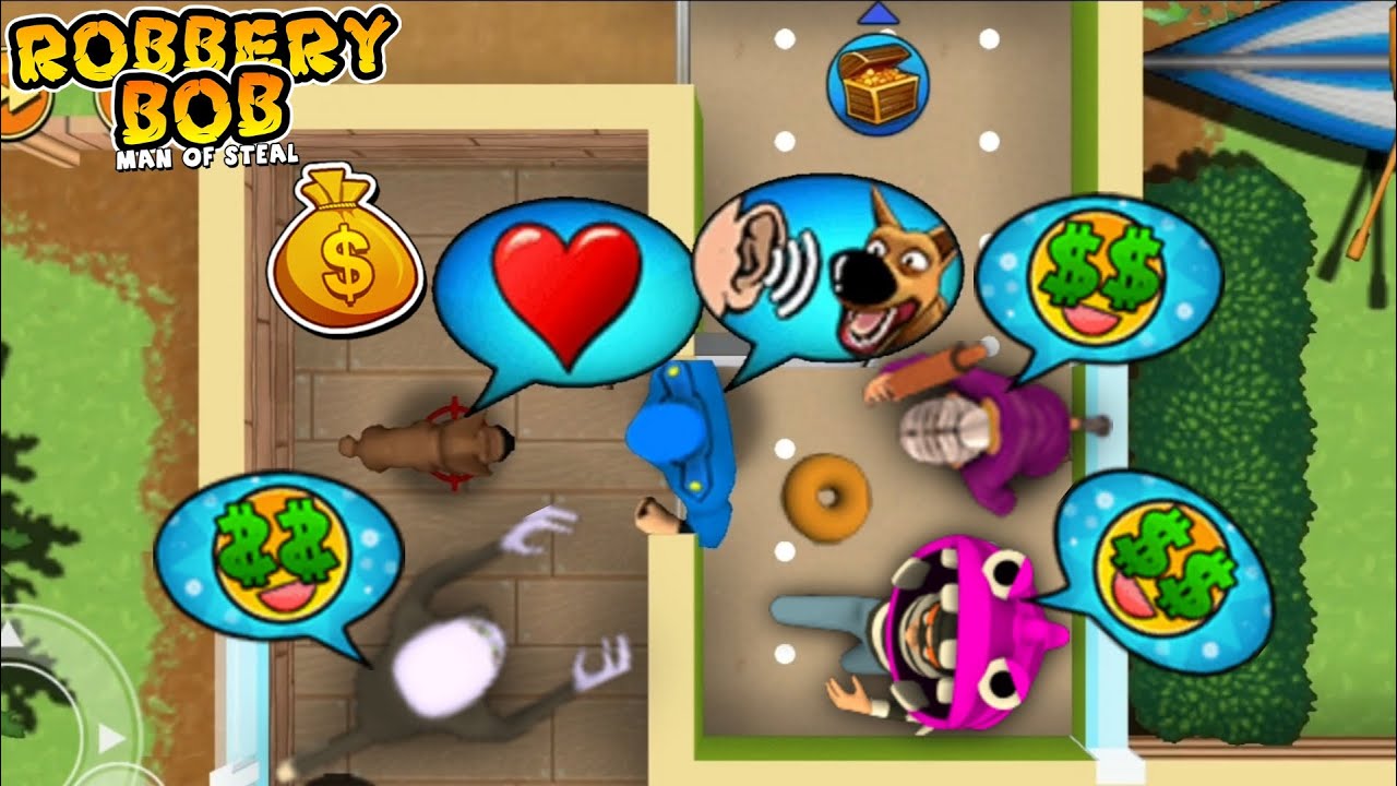Robbery Bob - Use Super Hag, Alien, Chompzilla vs All Police Ep 29