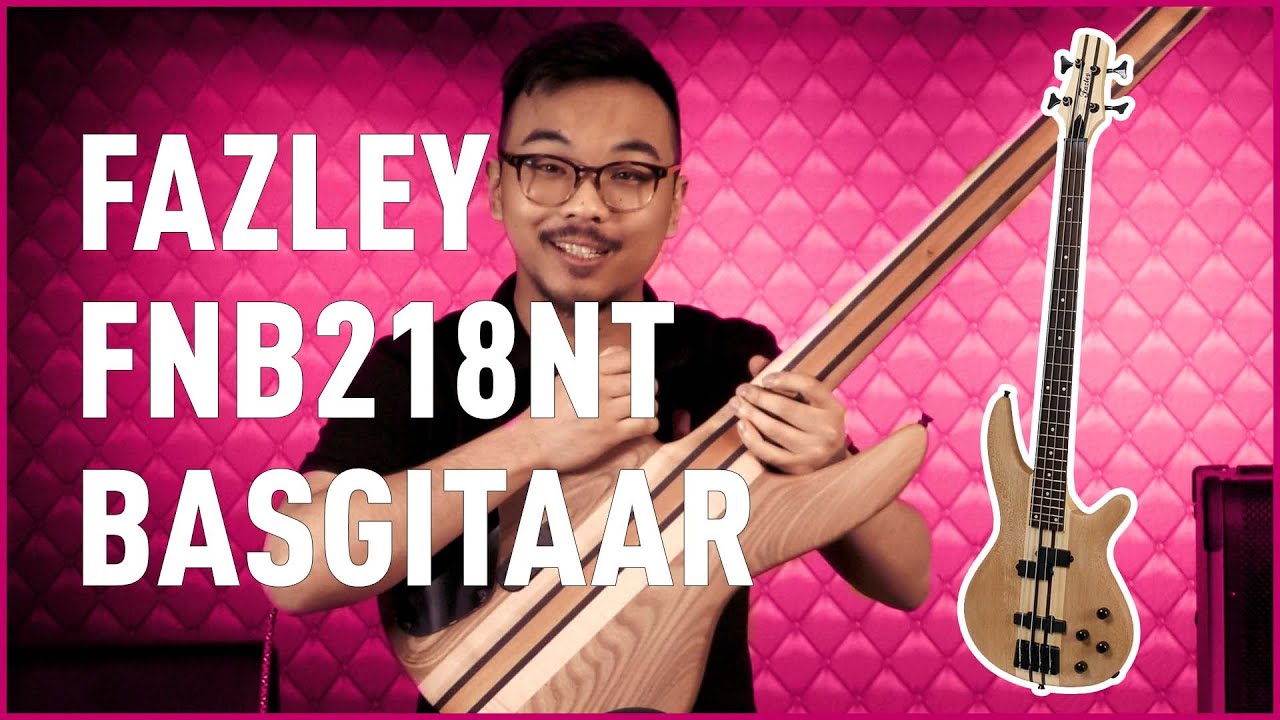 Fazley FNB218NT Basgitaar | Bax Music
