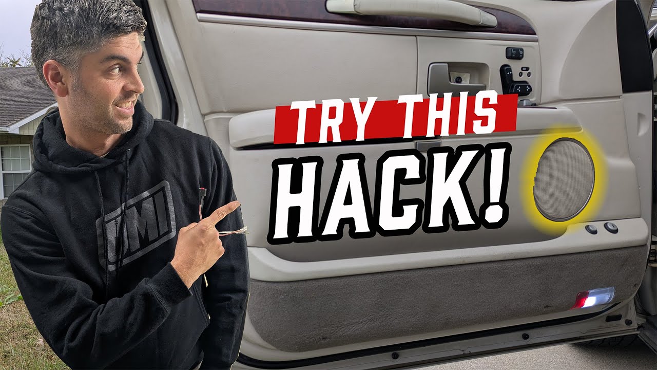 Дверные динамики Crown Vic (и другие Panther) — это просто!