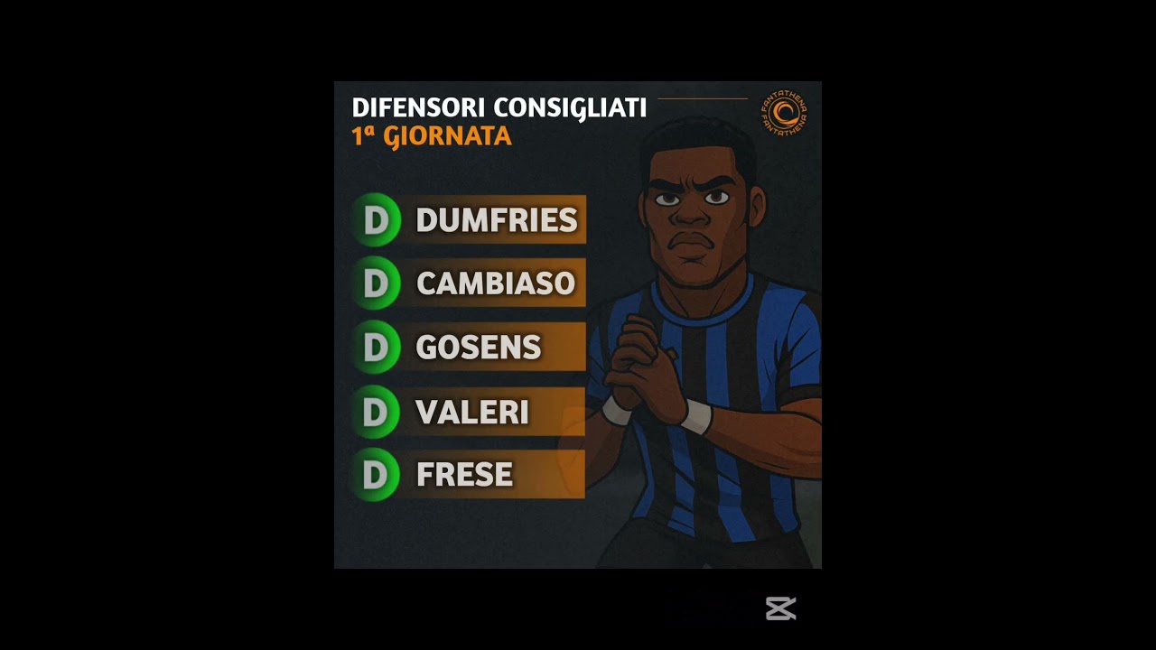 Consigliati 1 giornata