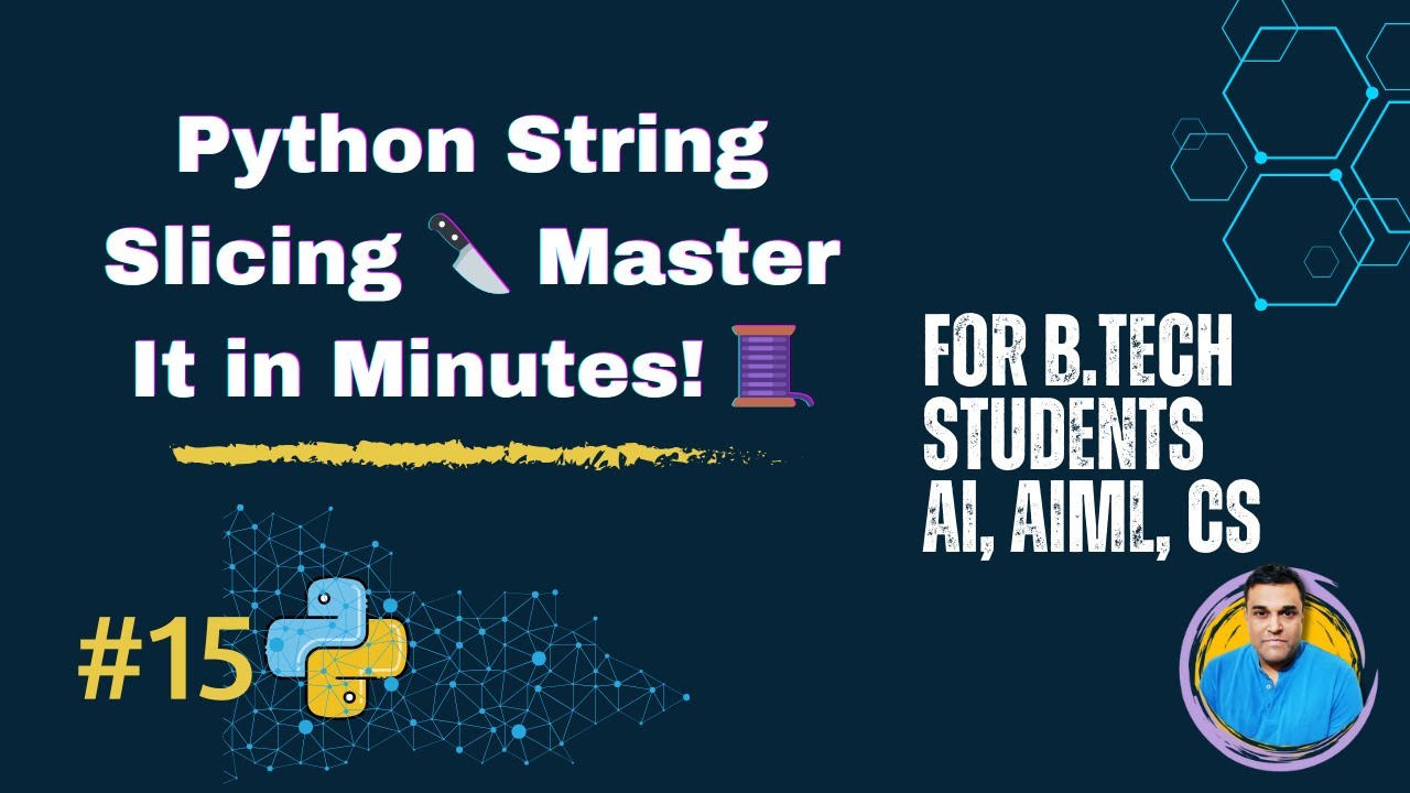 Python String Slicing Master It in Minutes! 🔪🧵