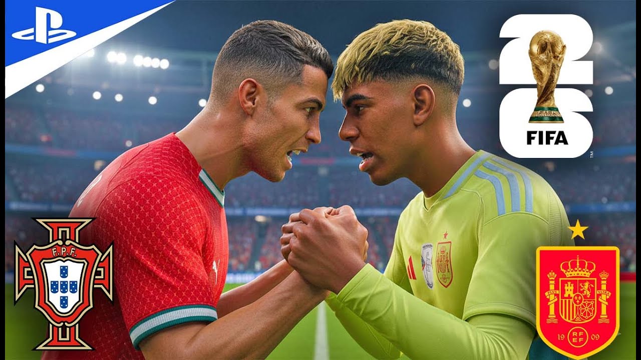 Ronaldo vs Yamal  FC 26 Gameplay  Portugal vs Spain  2026 FIFA World Cup Qualifiers