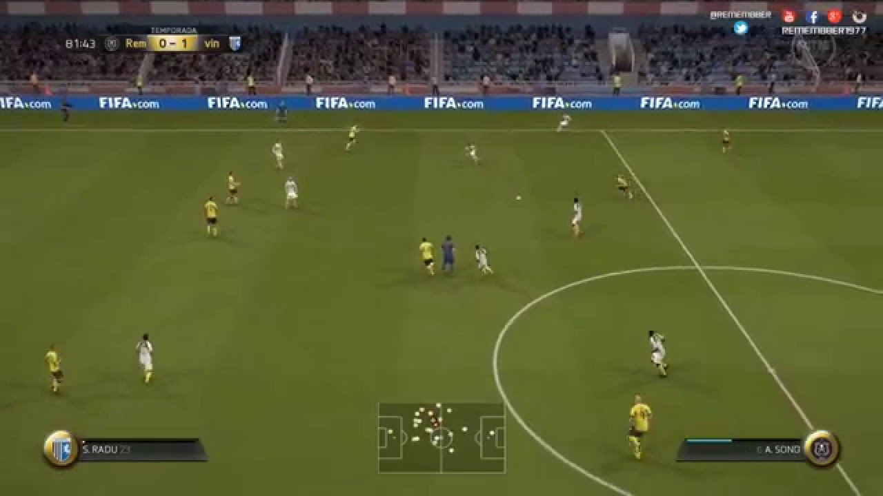 AMAZING BOLASIE GOAL  RABONA FAKE & RABONA SHOOT  FIFA 16