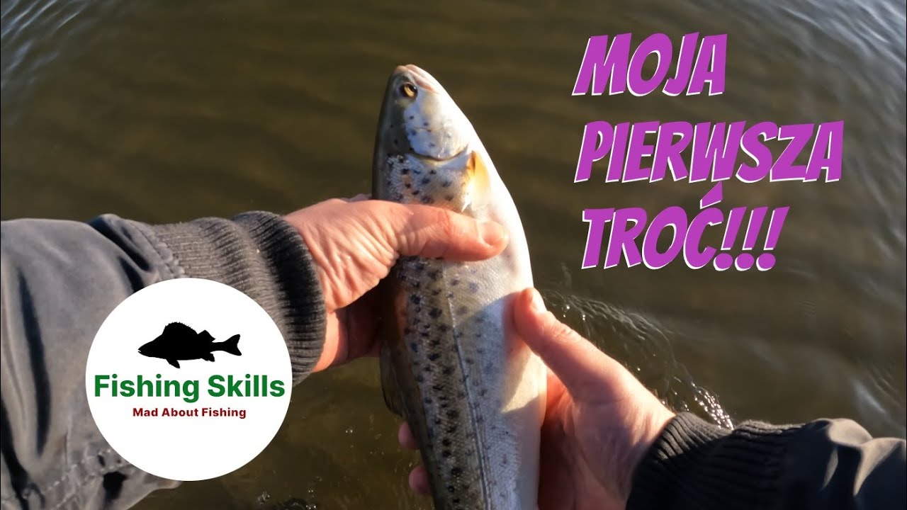 Łowimy Trocie | Pierwsza Troć w Życiu | Gdańsk Wody Morskie