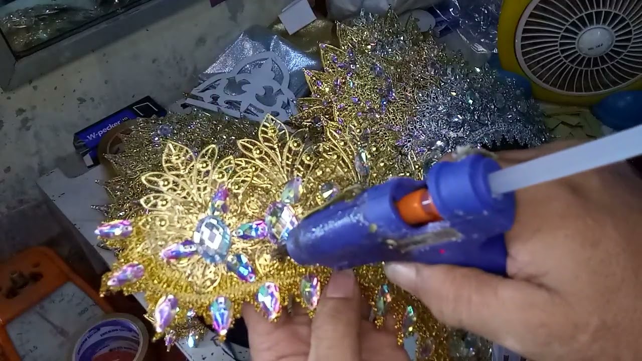 part 2 : Tutorial pembuatan mahkota sunting modifikasi.