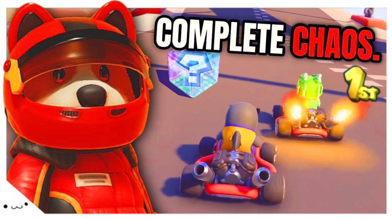 PARTY ANIMALS только что добавили режим игры MARIO KART... (и это потрясающе)
