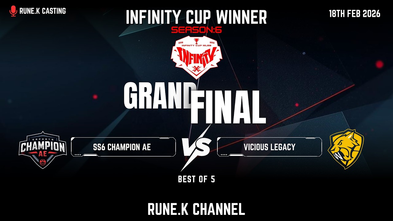Infinity Cup Winner Season:6 - Grand Finals - Best of 5 | Live Casting