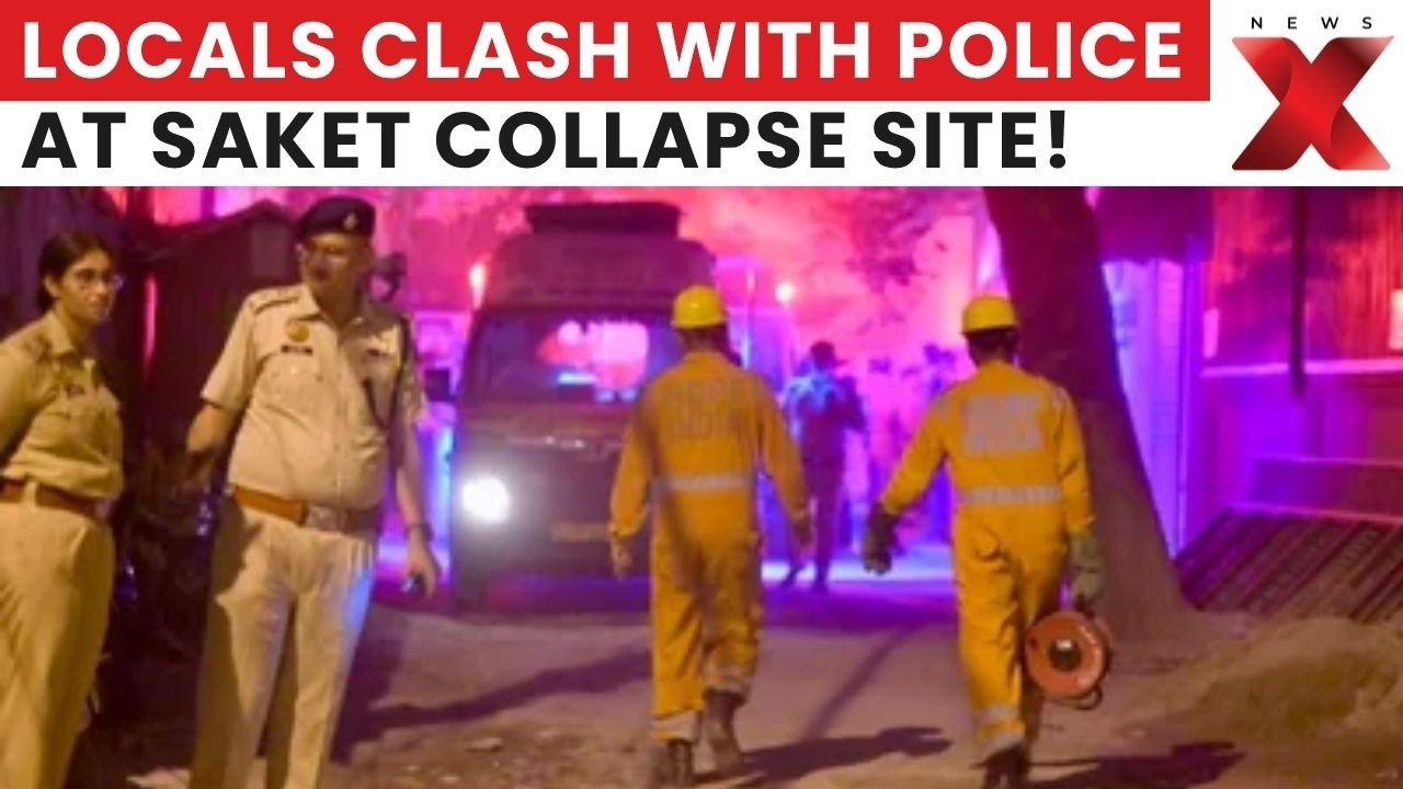 Saket Building Collapse: 15 Rescued, Five Dead As Rescue Ops Continue