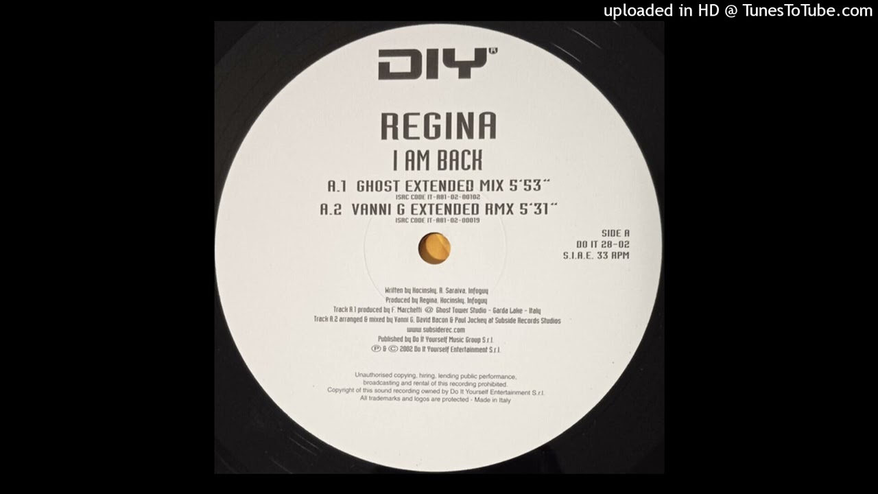 Regina - I'm Back (Ghost Radio Edit) 2002