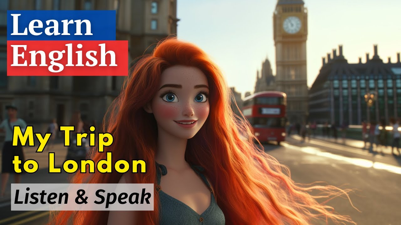 My Trip to London | Improve your English Through Stories | English Listening and Speaking Skills