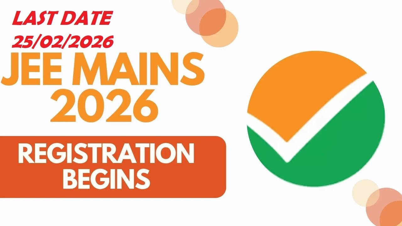 JEE Mains NTA Registration 2026 Session 2 Apply Online Application Start Date