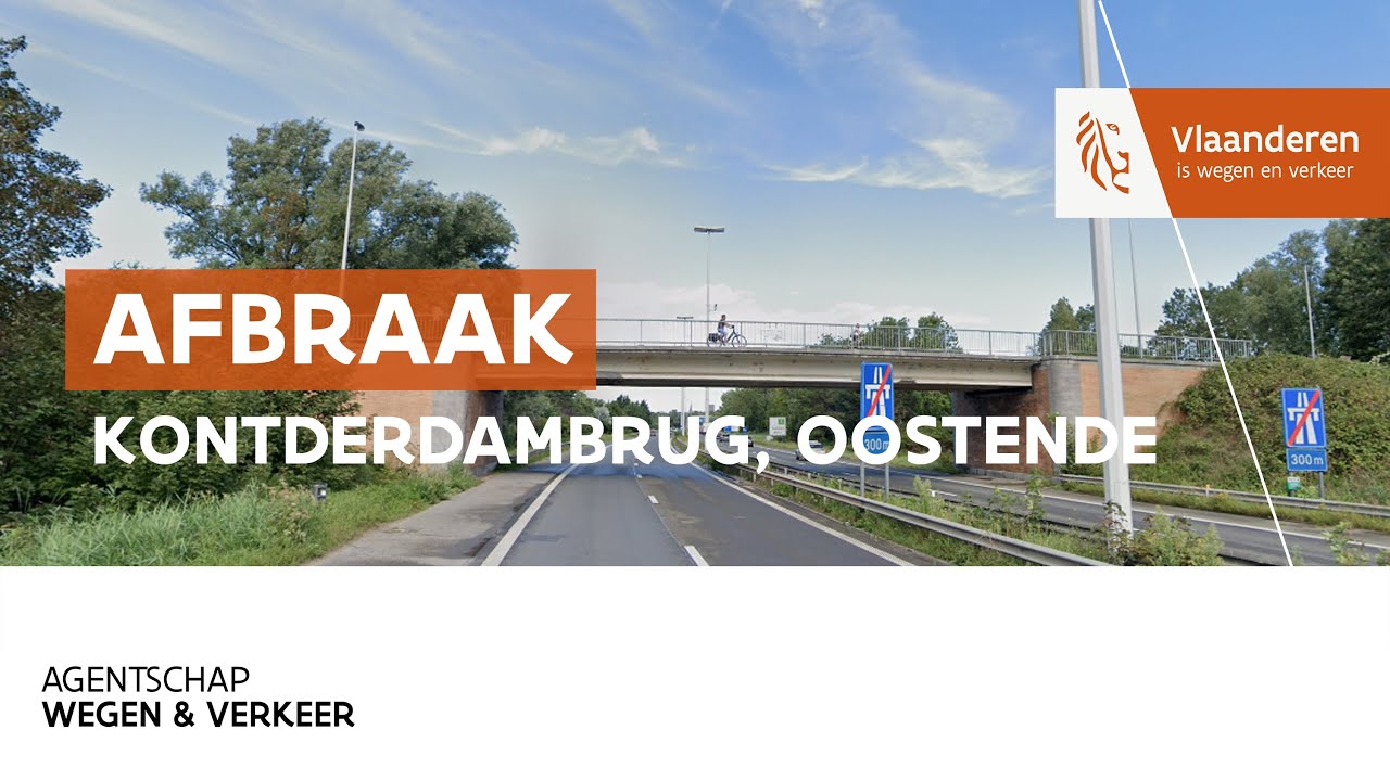 Afbraak Konterdambrug Oostende