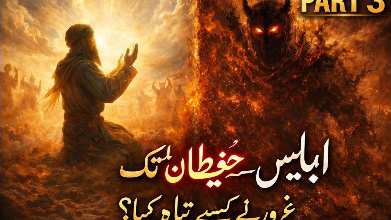 Shaitaan Ko Q Paida  Kiya Gaya#part03|Izrael Ki Khofnaak |DR ISRAR AHMED#Hazratumer#historicalbayana