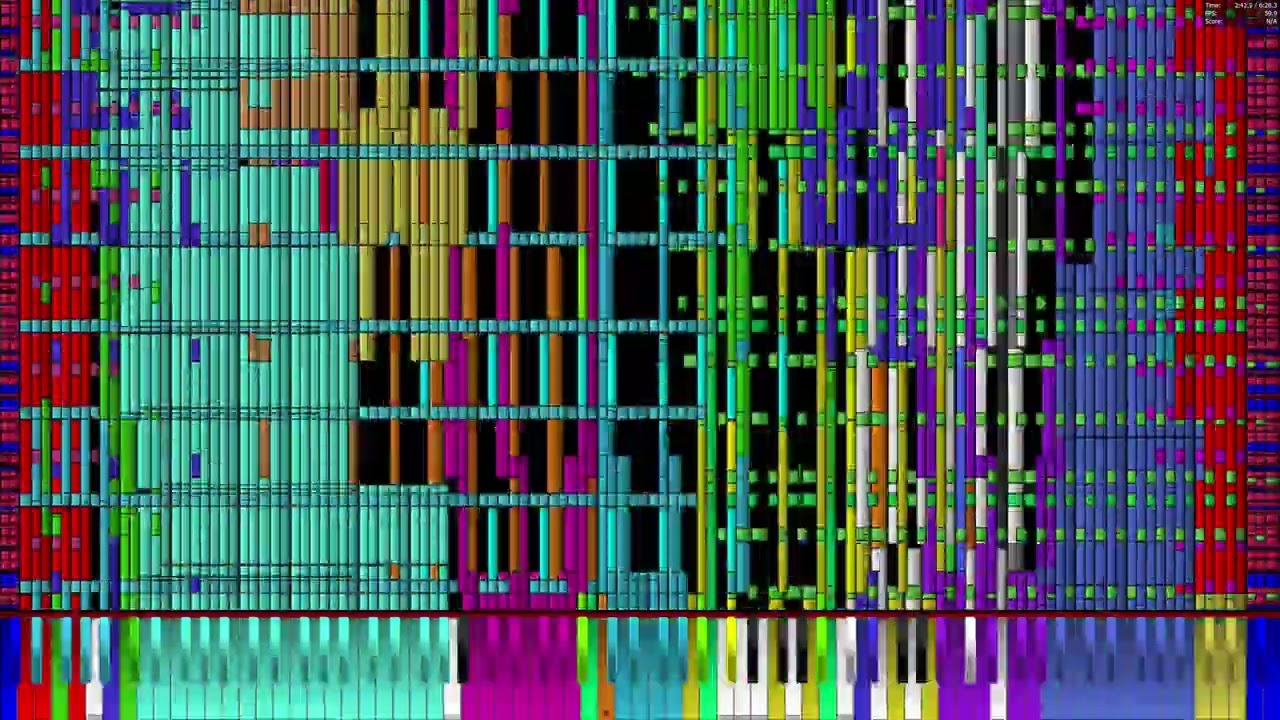[Black MIDI] Tau the Song | 6.283.185 Notes | Legit Run (Ultra 7 268V LPE-Core)