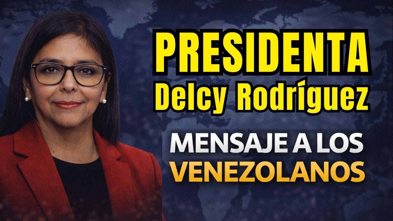 Delcy Rodríguez: Venezuela mantiene su posición ante presiones