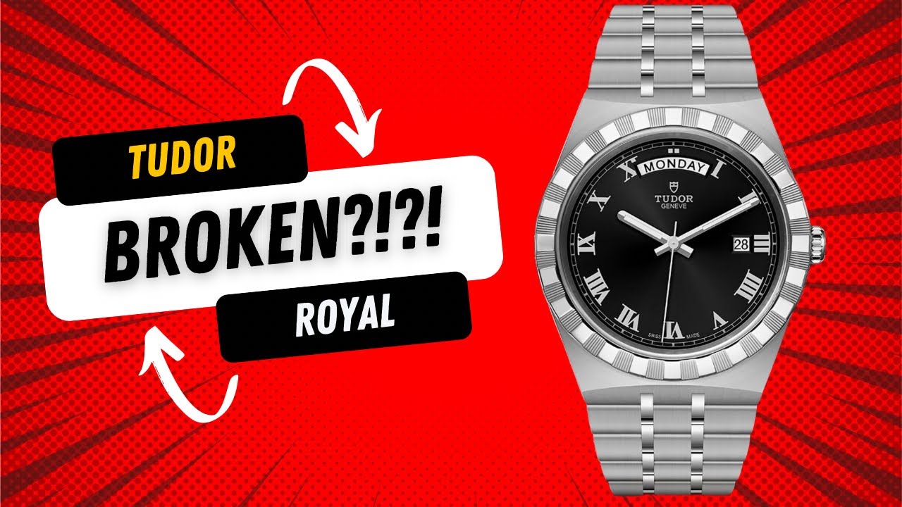 IT BROKE! | Watch breaks during review…. Tudor Royal