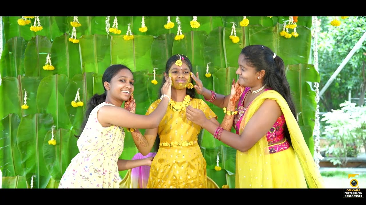 Jahnavi Saree Ceremony Teaser | Omkara Photography Studio | 9550059374