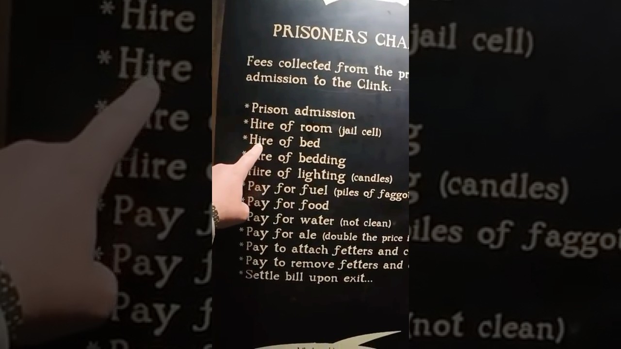 Самая жестокая тюрьма Англии The Clink