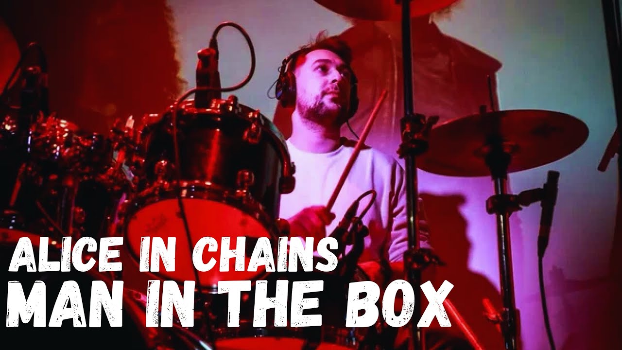 Alice In Chains - Man In The Box  (Drum cover by Михаил)