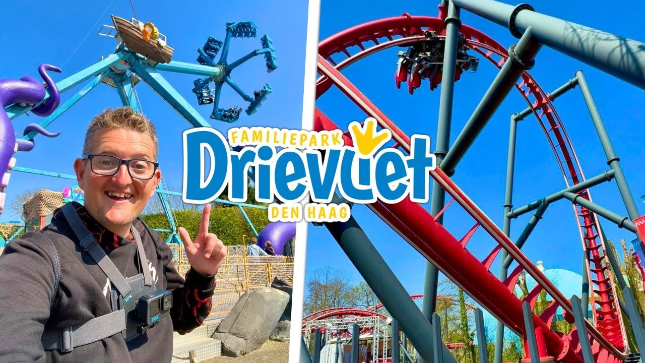 Familiepark Drievliet Vlog 2025 - Theme Park In The Netherlands!