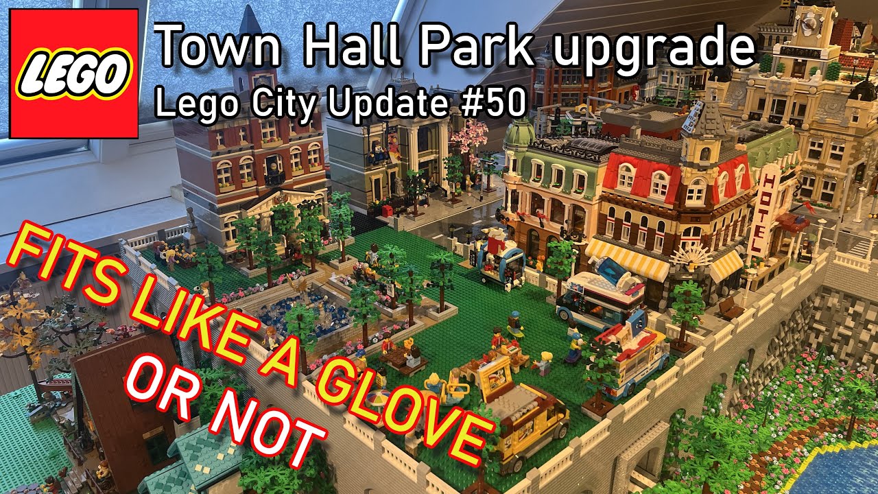 Town Hall Park upgrade - Lego City Update #50