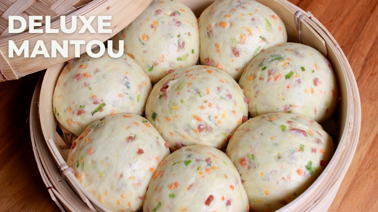 Deluxe Mantou 馒头 : The easiest steam bun ever!