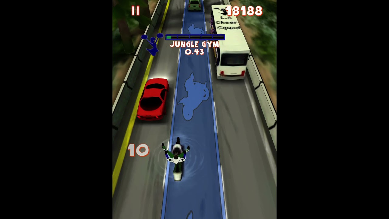 Lane Splitter iOS gameplay