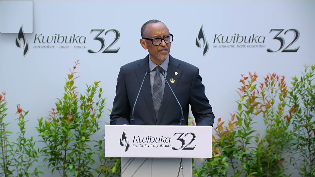 Речь президента Кагаме на презентации работы по подготовке 32-го ежегодного отчета, посвященной п...