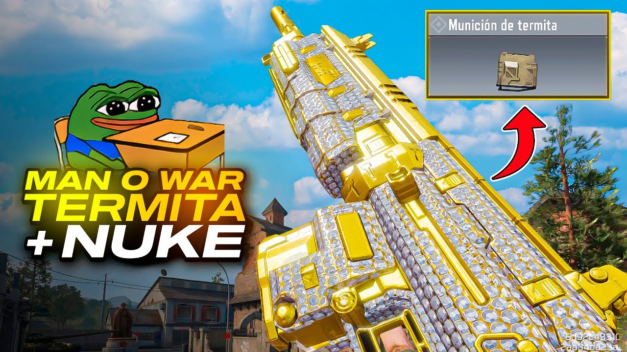 USANDO por primera vez la TERMITA en la MAN O WAR (Sale muy bien 🤑) | COD mobile