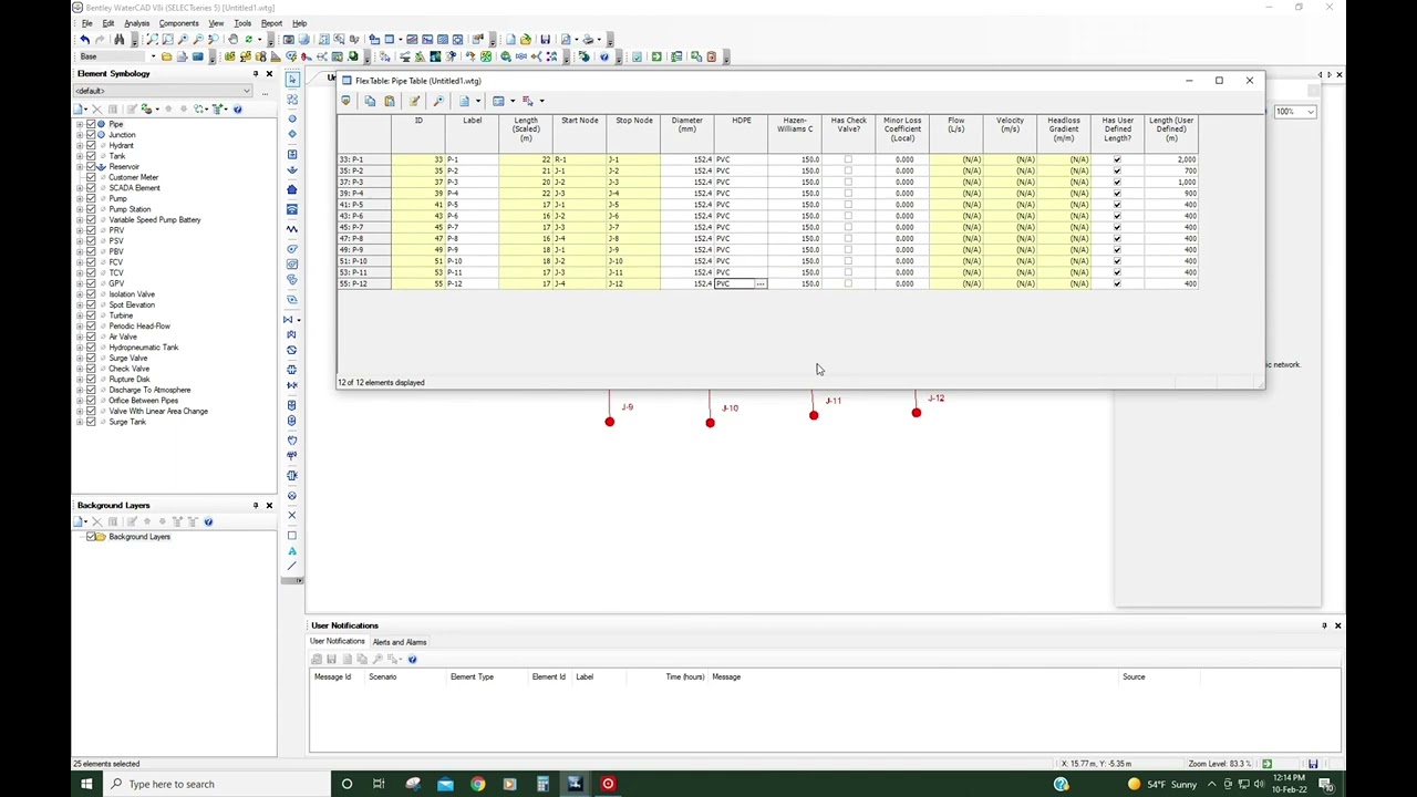 WATERCAD Lesson 2   Extended Period Simulation EPS Creating Demand Patterns Residential