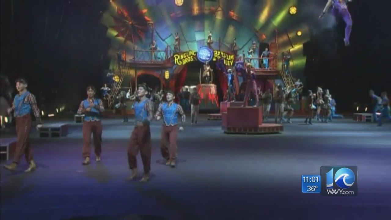 Fans, protesters react to Ringling Bros.' final run in Norfolk