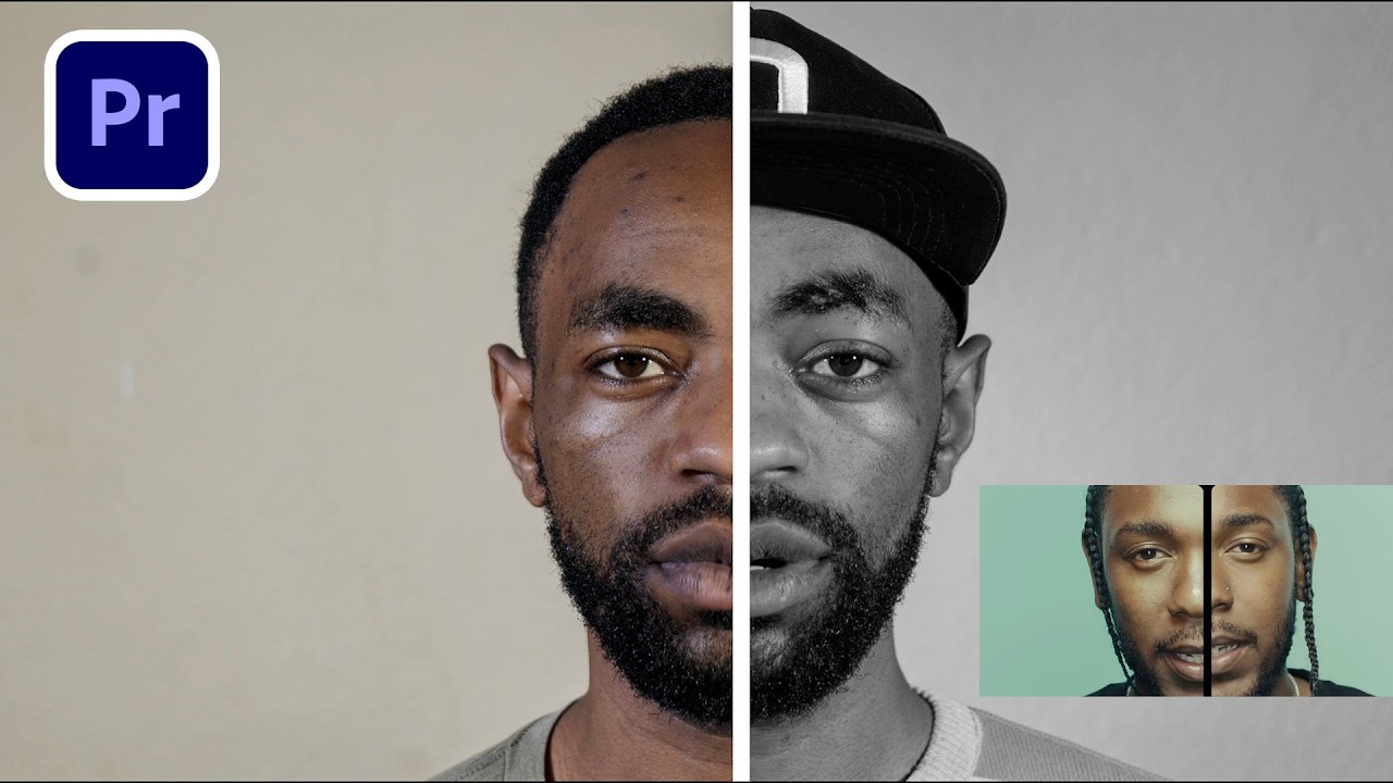 Kendric Lamar SPLIT SCREEN EFFECT In Premier Pro Tutorial