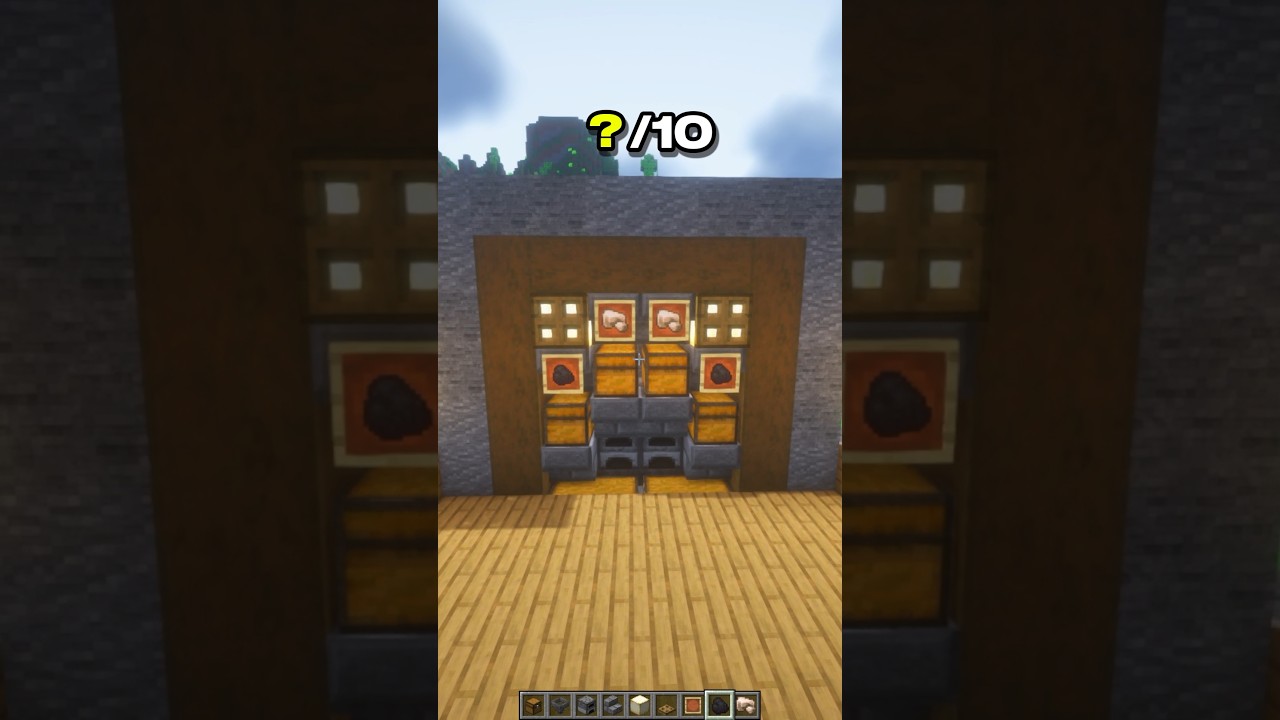 How to Make an Auto Smelter in Minecraft &ndash; Redstone Farm | CupSapling #minecraft #redstone #shorts