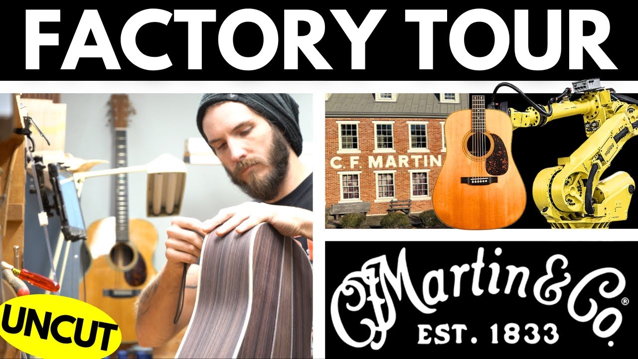 Martin Guitar FULL FACTORY TOUR