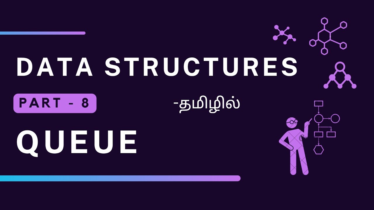 What is Queue | Data Structures Tutorial | Part - 8 | In Tamil | using Enqueue & Dequeue | Explained