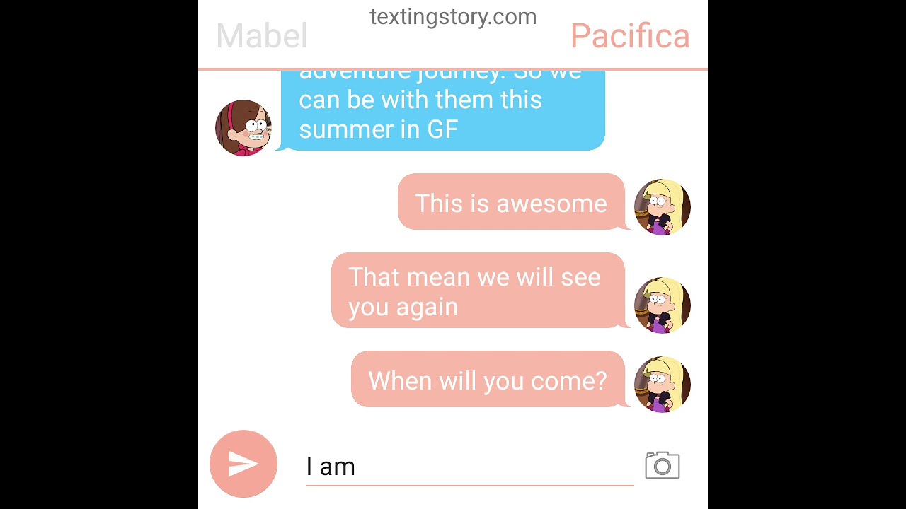 Gravity Falls/texting story-Mabel Pacifica
