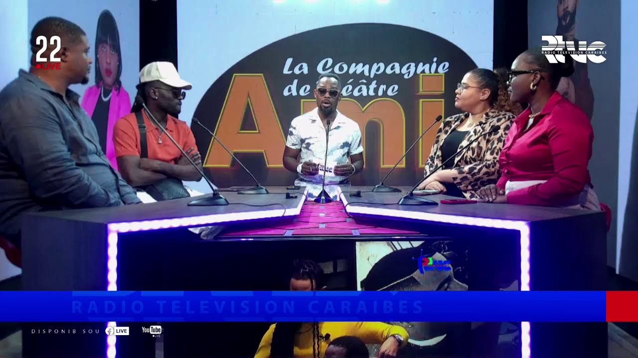 22 Live //Compagnie de Théâtre Ami ap tann nou 13 Oktòb,  Hotel Royal Oasis  nan 
