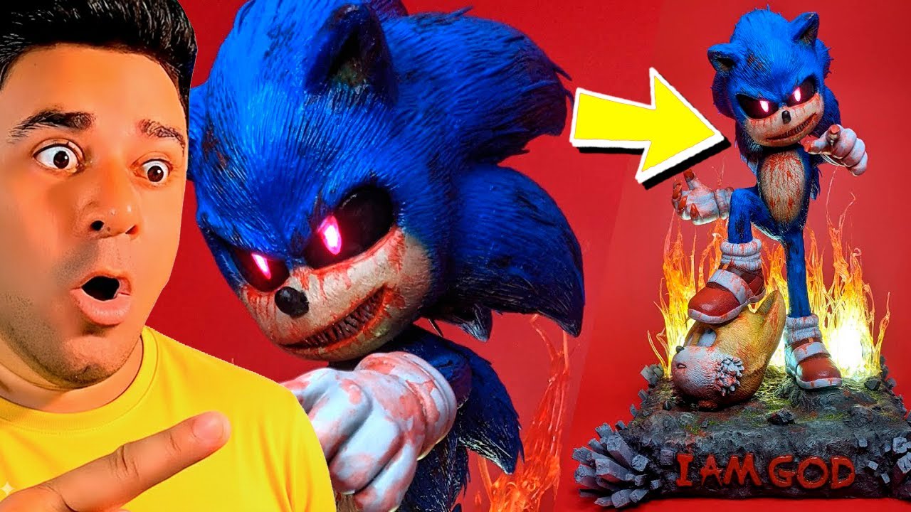 Reagindo ao VÍDEO do SONIC se TRANSFORMANDO em SONIC EXE!