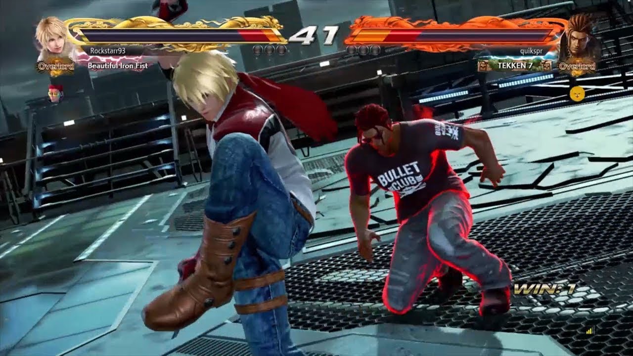 Tekken 7: Rockstarr93 vs. quikspr (Overlord Deathmatch)