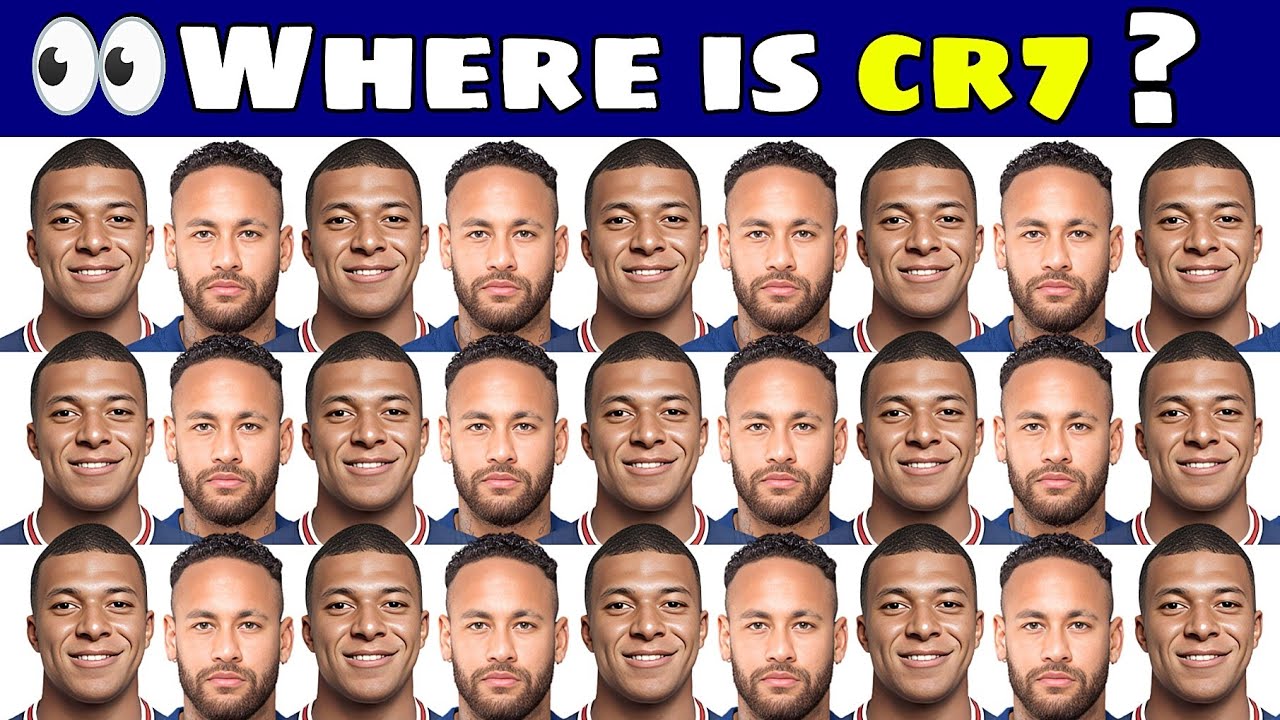 👀 Where is Cristiano Ronaldo ? Guess The Player ? Football Quiz 2025 .🔎Messi, Mbappe ? [ Part 1 ]