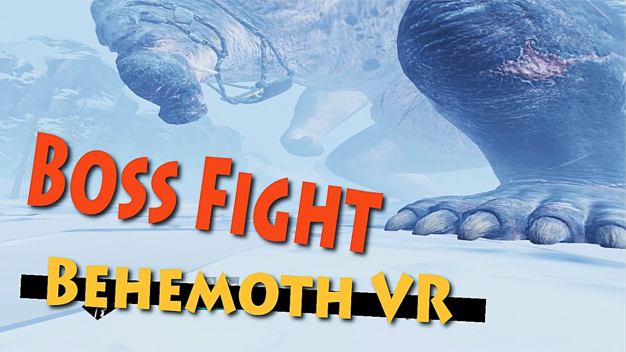 Shacklehide | Behemoth Boss Fight | Behemoth VR (No Commentary)