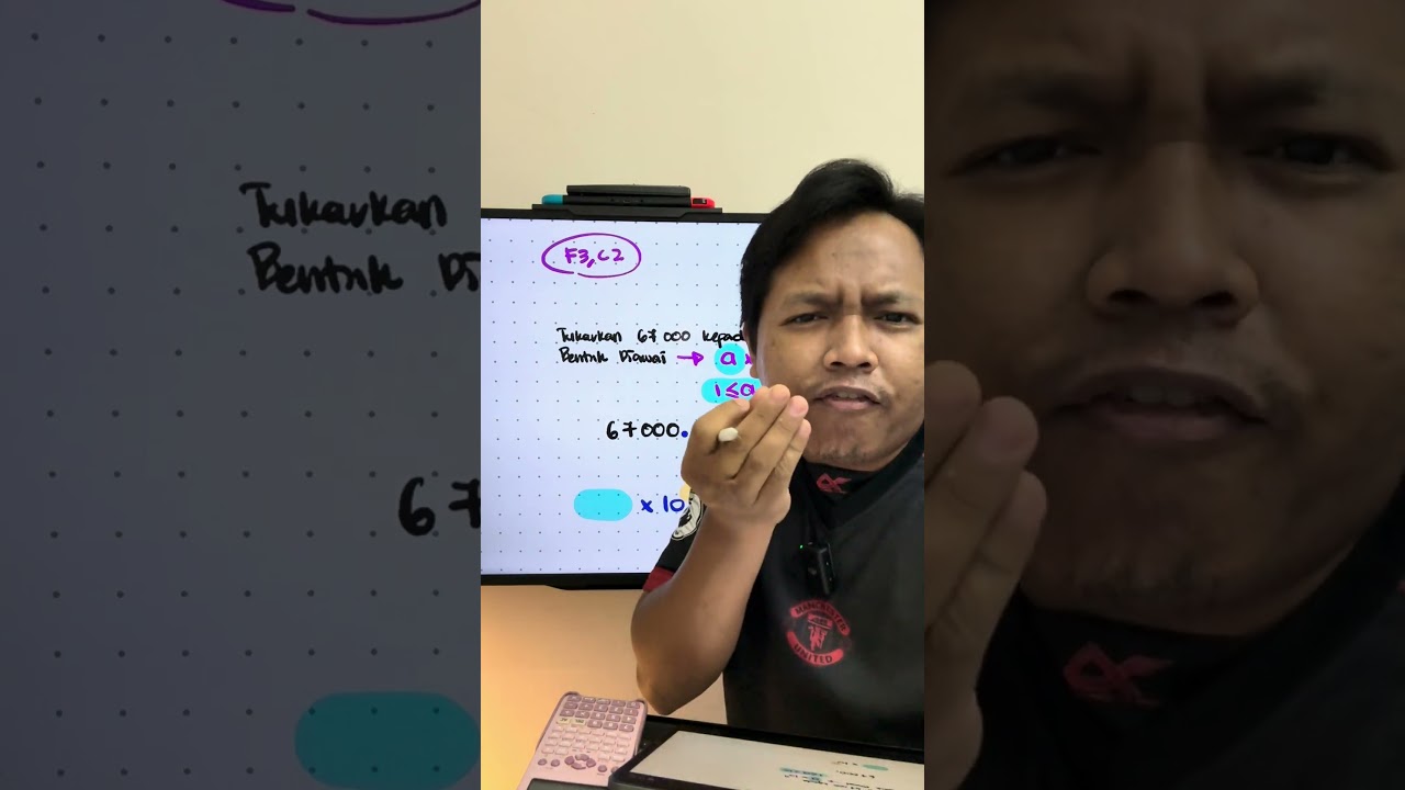 F3 C2 - Bentuk Piawai (Standard Form) #maths #mcplus #shettle #educationmustwin